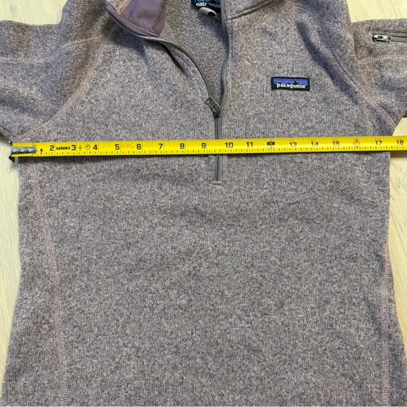 Patagonia Women's Better Sweater® 1/4-Zip Fleece Mauve size medium - Picture 7 of 16